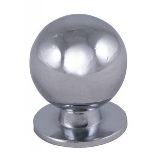 Perilla Metal 25Mm Bola Cromo Poli