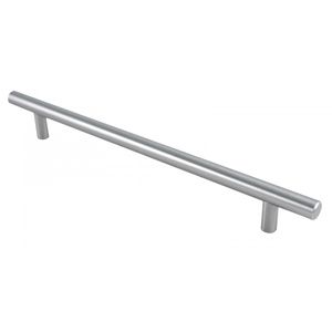 Manilla Metálica 192Mm Barra Niquel Poli