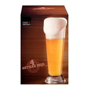 Vaso Set 4Un Artisan Pilsener Libbey