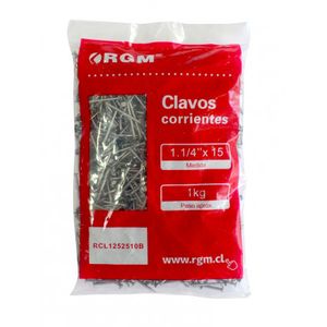 Clavos Corrientes 1 1/4 X Kilo Rgm