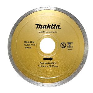 Disco Diamantado 41/2 Continuo D-36837 Makita