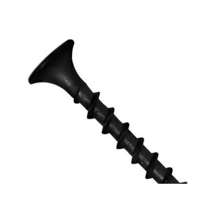 Tornillo Volcanita 6X 2 H/F Negro 10 Unidades Imporper