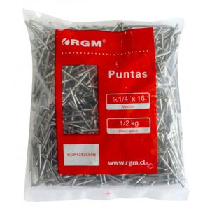 Clavos Punta 1 1/4 X 500 Gr Rgm