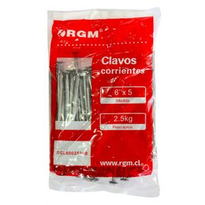 Clavos Corrientes 6 X2.5 Kg Rgm