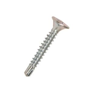 Tornillo Volcanita 6X1 1/4 P/Broca Zn 500 Unidades Imporper
