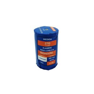 Alambre Para Conejo 0.41Mm Galv. (Rollo 368Mt) Bighouse