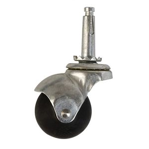 Rueda Para Mueble 40Mm Con Vastago Goma Bola Lioi
