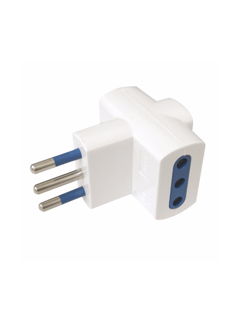 Adaptador 10-16a blanco Rema