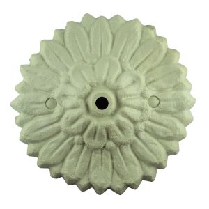 Plafonier Cubre Caja Tipo Flor Blanco Mec