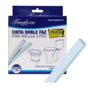 Cinta Doble Faz Anclaje Wc Fanaloza