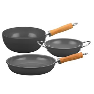 Set Cocina Family Cook Noruega Negro Doral