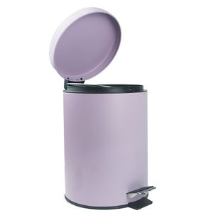 Papelero 5.0Lt Cepillo Wc Lavanda Decoexpress