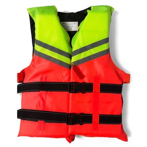 Chaleco Salvavidas Bicolor Talla Xl Con Silbato