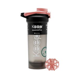 Botella Hidratacion 700Ml Sport Shaker Rosado Keep