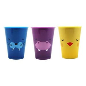 Vasos 450Ml Diseño Infantil Verde Kido
