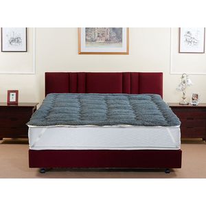 Cubre Colchón Sábana 2.5 Pl Sherpa Doral