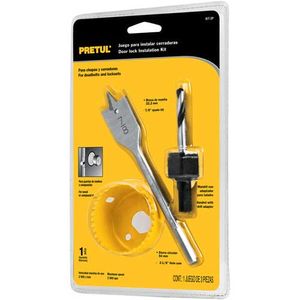 Juego De 3 Piezas Para Instalar Cerraduras Petrul