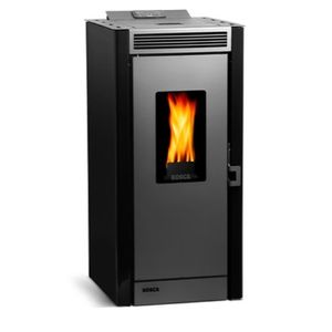 Estufa a pellet Black Vision negra Bosca