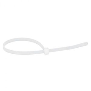Amarracable Plastica Blanca 250Mm Ingco