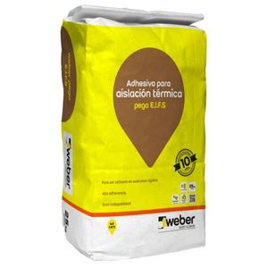 Adhesivo Aislacion Termica Pega Eifs 25Kg Weber