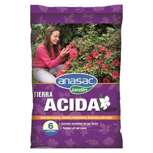 Tierra De Hojas Ácida 6Lts Anasac