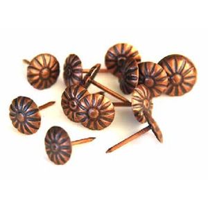 Clavos Tapiceros Perla Cobre Viejo Cj 1000Un