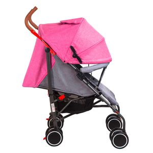 Coche Paragua Clap Rosa Bebesit