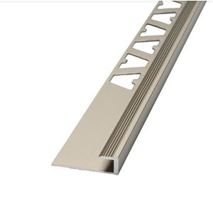 Borde Aluminio Pv 5Mmx2M Inoxidable Mate Atrim