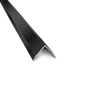 Tapacanto 16X16Mm Aluminio Negro Atrim