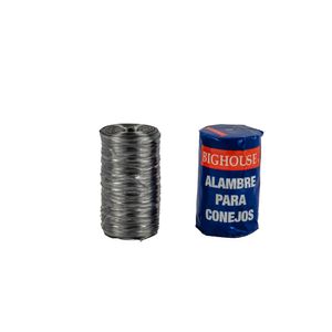 Alambre Para Conejo 0.41Mm Negro (Rollo 386Mt) Bighouse
