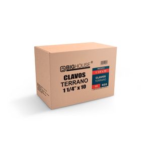 Clavos Terrano 1 1/4 X Caja 10Kg Bighouse