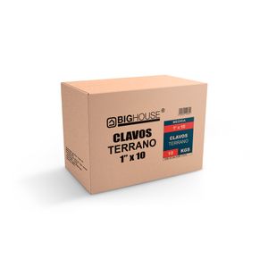 Clavos Terrano 1 X Caja 10Kg Bighouse