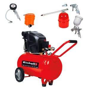 Compresor De Aire Te-Ac 270/50/10 +  Kit Para Pintar Einhell