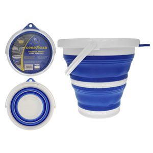 Balde De Agua Plegable 5 Lts Goodyear