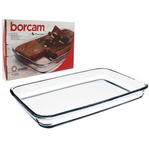 Asadera De Vidrio 1900Cc 36X28X23Cm Borcam