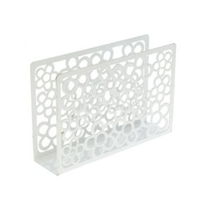 Servilletero Blanco 10X15X4Cm