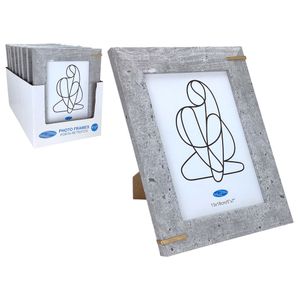 Portaretratos 15X20Cm Photo Frame Gris