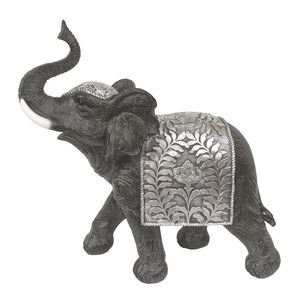 Figura Decorativa Elefante 12X32X31Cm