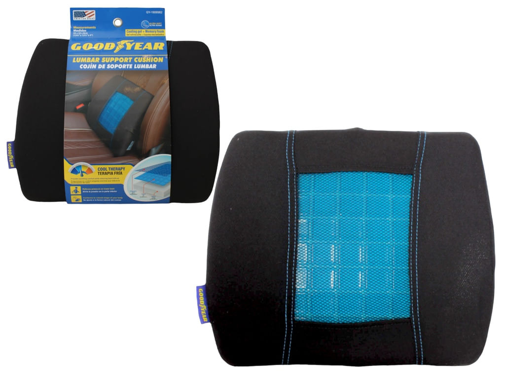 Cojin lumbar negro GoodYear