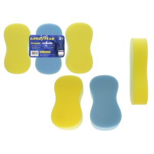 Esponja Para Limpiar Autos 3 Unidades Goodyear