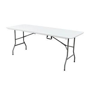 Mesa Plegable 180X70X74Cm Blanca Bighouse