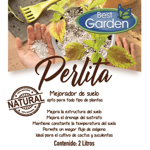 Perlita 2Lt Mejorador De Suelo Best Garden