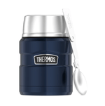 Termo-comida-470ml-con-cuchara-azul-brillante-Thermos