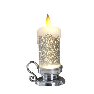 Vela Led Navideña 6.5X15X6.5Cm