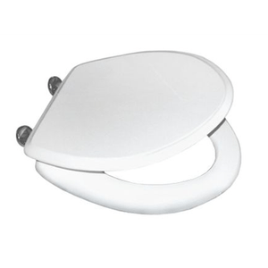 Tapa De Baño Trebol Blanco Asiento Redondo