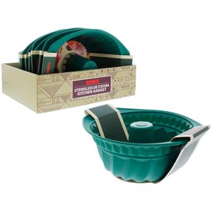 Molde Para Hornear Verde Silicona