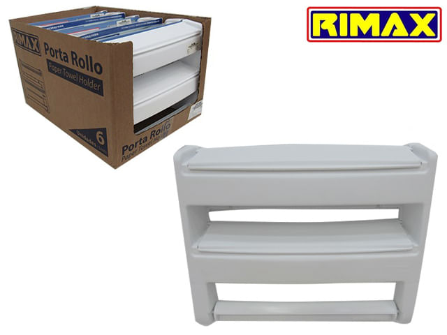 Porta rollos triple Rimax