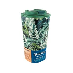 Vaso 450Ml Blanco/Negro Quokka