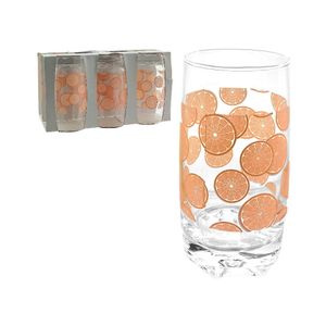 Vasos 6 Unidades 360Ml Naranjo Hartin