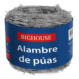 Alambre De Puas Rollo 16 X 275Mt Bighouse